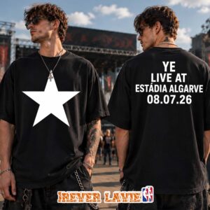 Kanye West 2026 Event Tee Live At Estádio Algarve In Tampa Florida On August 7 2026 Tour Tee