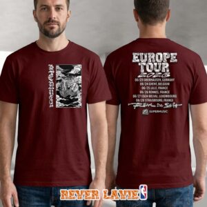 Kenya Official Merch Europe Tour 2026 x Supermusic Two Sided Tee