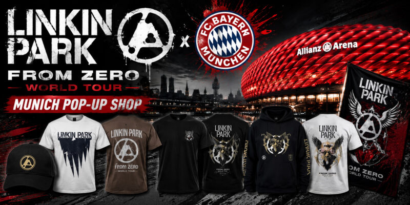 Linkin Park 2026 Munich Pop Up Shop