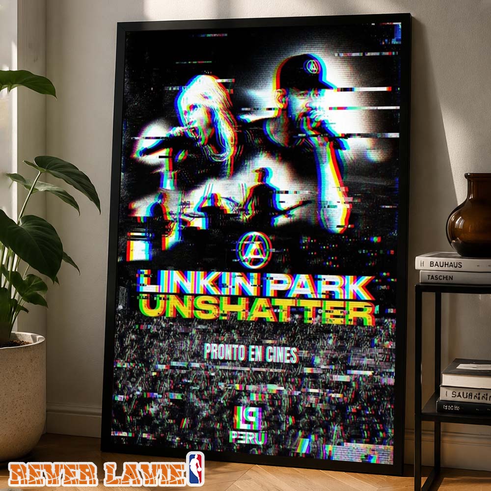 Linkin Park Concert Poster Unshattered In Peru 2026 Glitch Cinema Artwork Home Decor Poster Canvas Linkin Park Concert Poster Unshattered In Peru 2026 Glitch Cinema Artwork Home Decor Poster Canvas