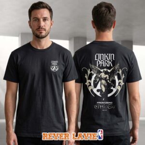 Linkin Park From Zero World Tour 2026 Munich Pop up Shop Angel Black Tee