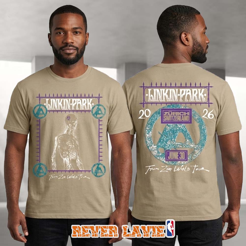 Linkin Park From Zero World Tour Zürich 2026 Exclusive Stadium Event T-Shirt At Stadion Letzigrund Switzerland June 30 Linkin Park From Zero World Tour Zürich 2026 Exclusive Stadium Event T-Shirt At Stadion Letzigrund Switzerland June 30