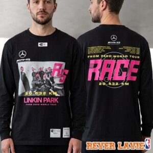 Linkin Park X Mercedes AMG Lounge x Rock Am Ring 2026 Exclusive Merch Tee Race 20.832 Km From Zero Race Team Two Sided Unisex Long Sleeve