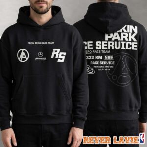 Linkin Park X Mercedes AMG Lounge x Rock Am Ring 2026 Exclusive Merch Tee Race Service From Zero Race Team Two Sides Hoodie