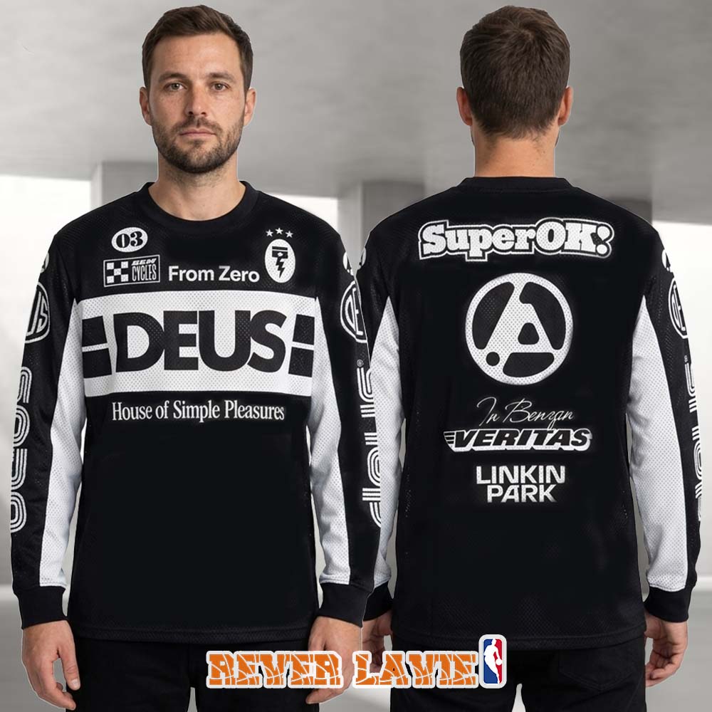 Linkin Park x Deus Ex Machina Madrid Pop-Up Shop Spain Exclusive Limited Edition All Over Print Long Sleeve June 22-24 2026 Linkin Park x Deus Ex Machina Madrid Pop-Up Shop Spain Exclusive Limited Edition All Over Print Long Sleeve June 22-24 2026