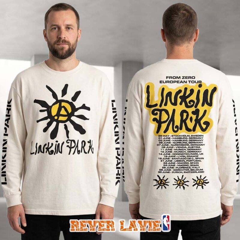 Linkin Park x Deus Ex Machina Madrid Pop Up Store Spain Exclusive Long Sleeve Shirt June 22 24 2026 From Zero World Tour