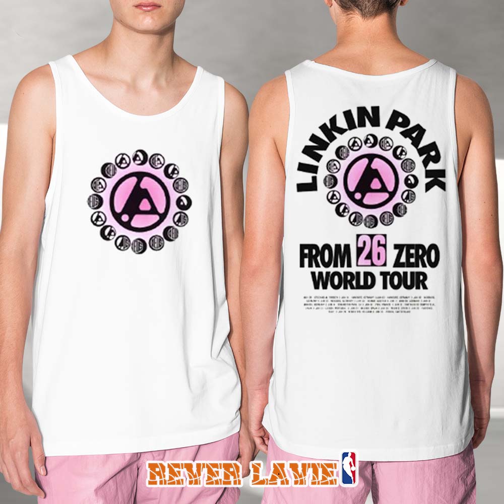 Linkin Park x Deus Ex Machina Madrid Spain Exclusive Limited Edition Tank Top June 22-24 2026 From Zero World Tour Linkin Park x Deus Ex Machina Madrid Spain Exclusive Limited Edition Tank Top June 22-24 2026 From Zero World Tour