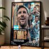 No One Has Scored More World Cup Goals Than Lionel Andrés Messi Home Decor Poster Canvas