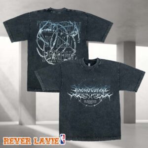 Lorna Shore Barbed Wire Logo Official Merchandise Black T-Shirt