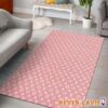 Louis Vuitton Damier Classic Revival Collection Luxury Area Rug Limited Edition