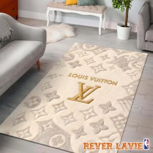 Louis Vuitton Damier Heritage Signature Collection Premium Fashion-Inspired Floor Carpet