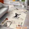 Louis Vuitton Monogram Eclipse Exclusive Edition Contemporary Luxury Home Decor Carpet Louis Vuitton Monogram Eclipse Exclusive Edition Contemporary Luxury Home Decor Carpet