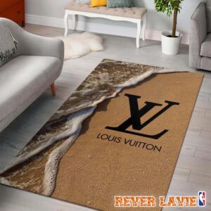 Louis Vuitton Monogram Prestige Edition High Detail Luxury Pattern Floor Mat