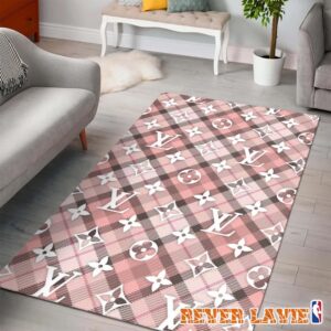 Louis Vuitton Timeless Elegance Collection Modern Chic Designer Home Carpet