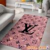 Louis Vuitton Worldwide Fashion Legacy Statement Luxury Living Room Area Rug