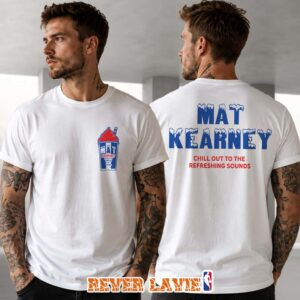 Mat Kearney Icee Official Merchandise Retro Graphic Two Sided T-Shirt