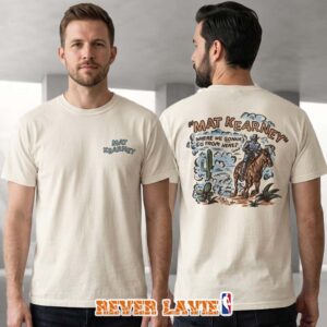 Mat Kearney Ivory Cowboy Hanging By A Heartstring Official Merchandise Limited Edition T-Shirt