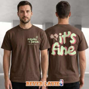 Mayday Parade 2026 It’s Fine Espresso T-Shirt