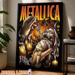 Metallica Fixxxer Limited Edition Numbered Screen Printed Poster Art Print