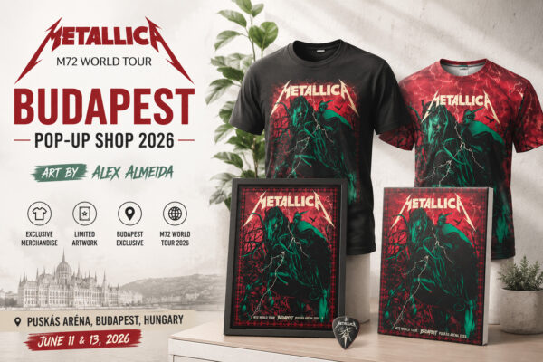 Metallica M72 Budapest Pop Up Shop