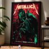 Foo Fighters Gig Poster At Unity Arena In Oslo Norway On June 10 2026 Home Decor Poster Canvas