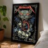 Foo Fighters Take Cover Tour Event Poster 2026 For Anfield Stadium in Liverpool UK On June 25 2026 Home Decor Poster Canvas