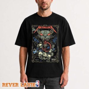 Metallica M72 Glasgow Pop-Up Exclusive Art Print For Scotland UK At Hampden Park On June 25 2026 art by Michelle KamMei Harvey Unisex T-Shirt