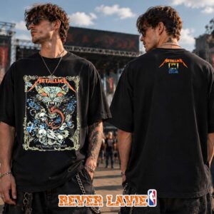 Metallica M72 Glasgow Scotland Pop-Up Exclusive Merch Tee For Scotland UK At Hampden Park On June 25 2026 Two Sides Tee