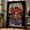 Metallica M72 Glasgow Pop-Up Exclusive Art Print For Scotland UK At Hampden Park On June 25 2026 art by Michelle KamMei Harvey Home Decor Poster Canvas