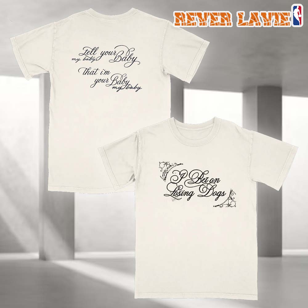 Mitski I Bet On Losing Dogs Two-Sided Graphic T-Shirt Mitski I Bet On Losing Dogs Two-Sided Graphic T-Shirt