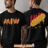 Motionless In White Bloodshot Horror Graphic White T-Shirt Motionless In White Bloodshot Horror Graphic White T-Shirt