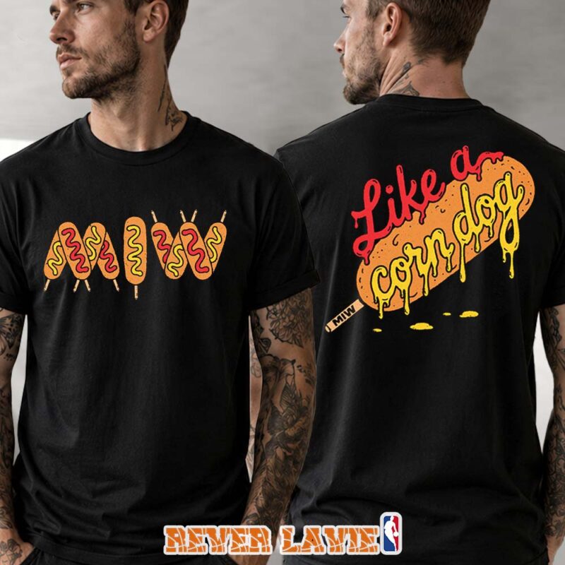 Motionless In White Corndog Graphic Black Two Sided T Shirt