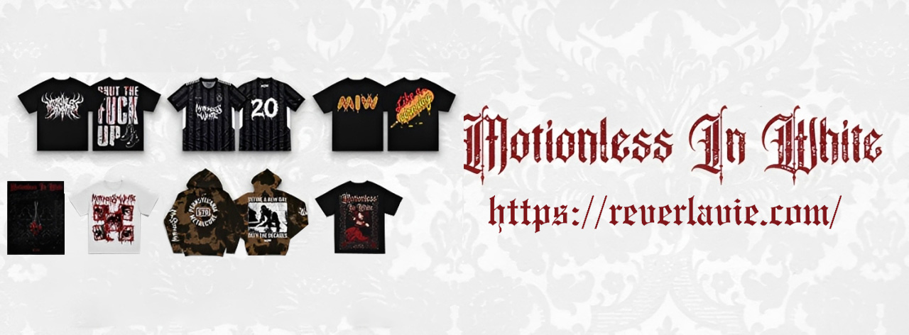 Motionless In White R.I.P New Merch Drop