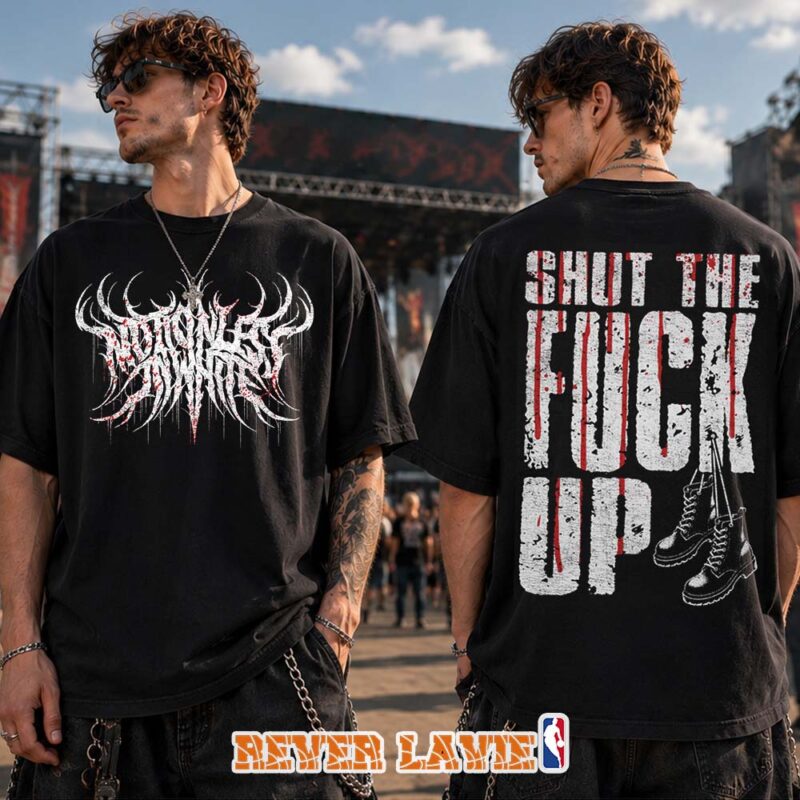 Motionless In White STFU Graphic Black T Shirt