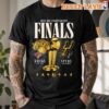 New York Knicks vs San Antonio Spurs NBA Finals Ticket Tee New York Knicks vs San Antonio Spurs NBA Finals Ticket Tee