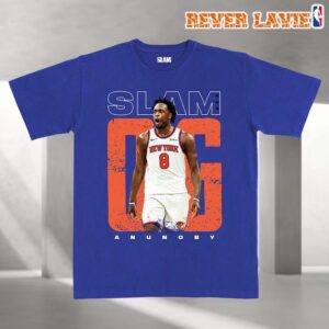 New York Knicks SLAM OG Anunoby Heavy NBA Tee