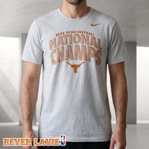 Nike Texas Longhorns 2026 NCAA Softball Women’s College World Series National Champions T-Shirt