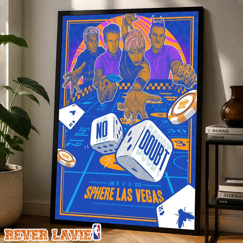No Doubt Concert Poster At Sphere In Las Vegas Nevada On June 10 2026 Wall Art Decor Poster No Doubt Concert Poster At Sphere In Las Vegas Nevada On June 10 2026 Wall Art Decor Poster