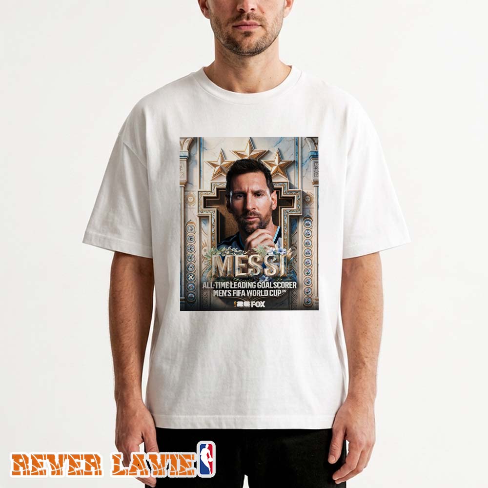 No One Has Scored More World Cup Goals Than Lionel Andrés Messi Unisex T-Shirt No One Has Scored More World Cup Goals Than Lionel Andrés Messi Unisex T-Shirt