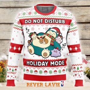 Normal Type Holiday Mode Pokemon Ugly Christmas Sweater