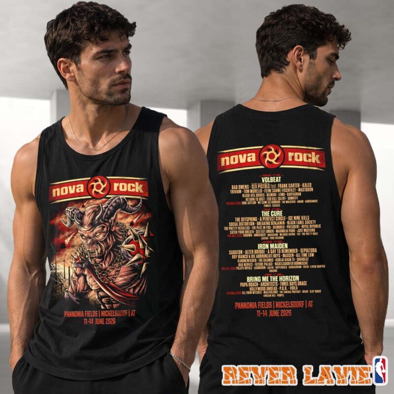 Nova Rock Festival 2026 Beast of Nova Two Sides Unisex Tank Top Official Festival Merchandise