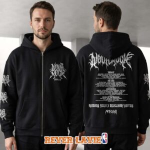 Nova Rock Festival 2026 Metal Logo Zip Hoodie On 11 to 14 At Pannonia Fields II In Nickelsdorf Austria