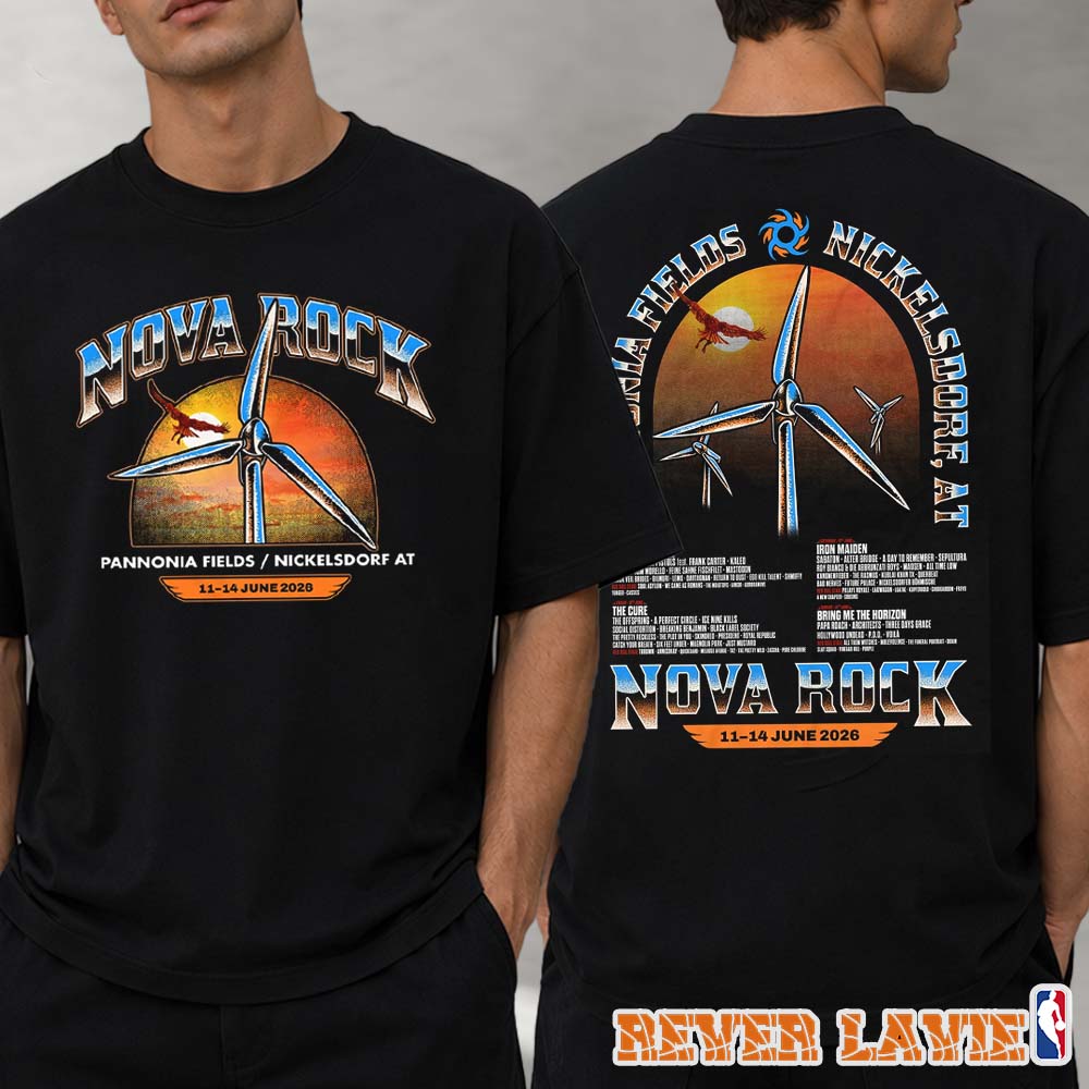 Nova Rock Festival 2026 Winds of Rock Tee Nickelsdorf Austria Festival Edition Nova Rock Festival 2026 Winds of Rock Tee Nickelsdorf Austria Festival Edition
