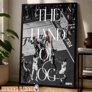 OG Anunoby Etches His Name Into New York Knicks and NBA Finals History Home Decor Poster Canvas