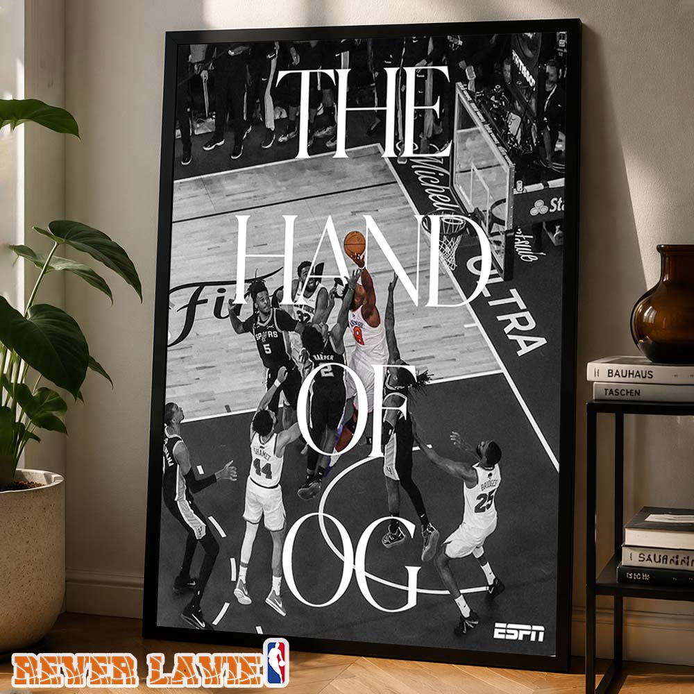 OG Anunoby Etches His Name Into New York Knicks and NBA Finals History Home Decor Poster Canvas OG Anunoby Etches His Name Into New York Knicks and NBA Finals History Home Decor Poster Canvas