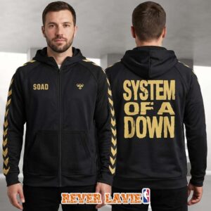 Official System Of A Down Stockholm Sweden 2026 Event Shop Zip Hoodie