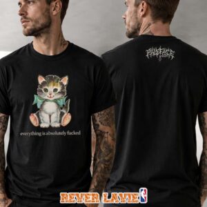 Paleface Swiss Cursed Cat Graphic Two Sided Tee