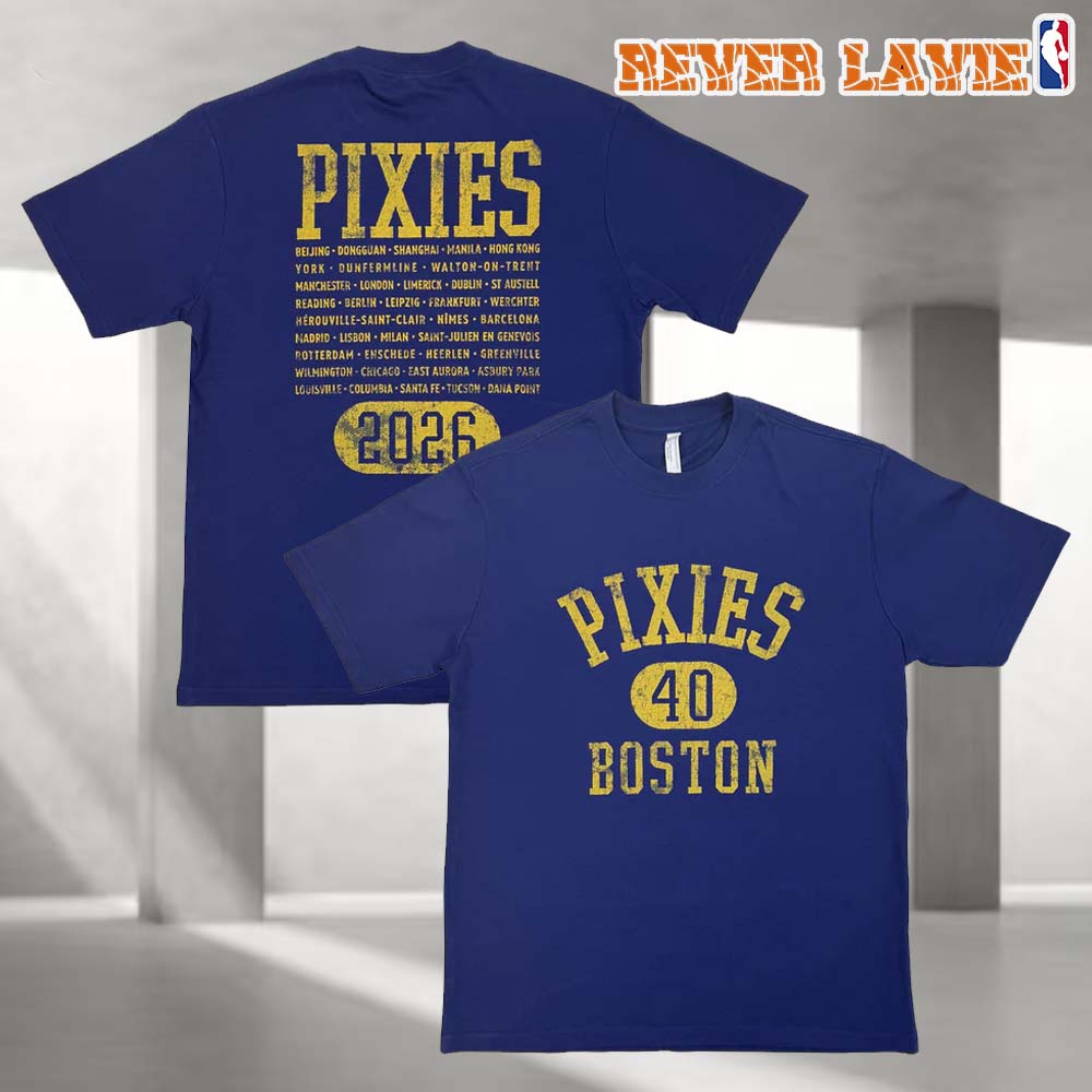 Pixies Collegiate 2026 Tour Tee Pixies Collegiate 2026 Tour Tee