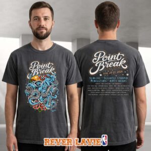 Point Break Festival 2026 Octo Virginia Beach Official Event Two Sided T-Shirt