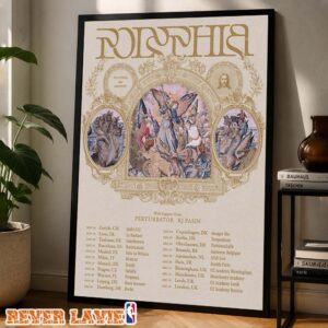 Polyphia Can You Feel It Tour Across North America and Europe Fall Winter 2026 Home Decor Poster Canvas